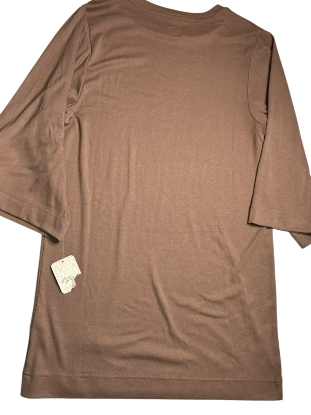 Free People Free-Est Good Feels Tee Mini Dress Brown NWT Small - Picture 8 of 14